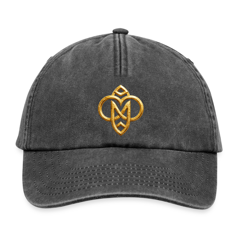 Relaxed Vintage Cap Monade - Vintage Schwarz