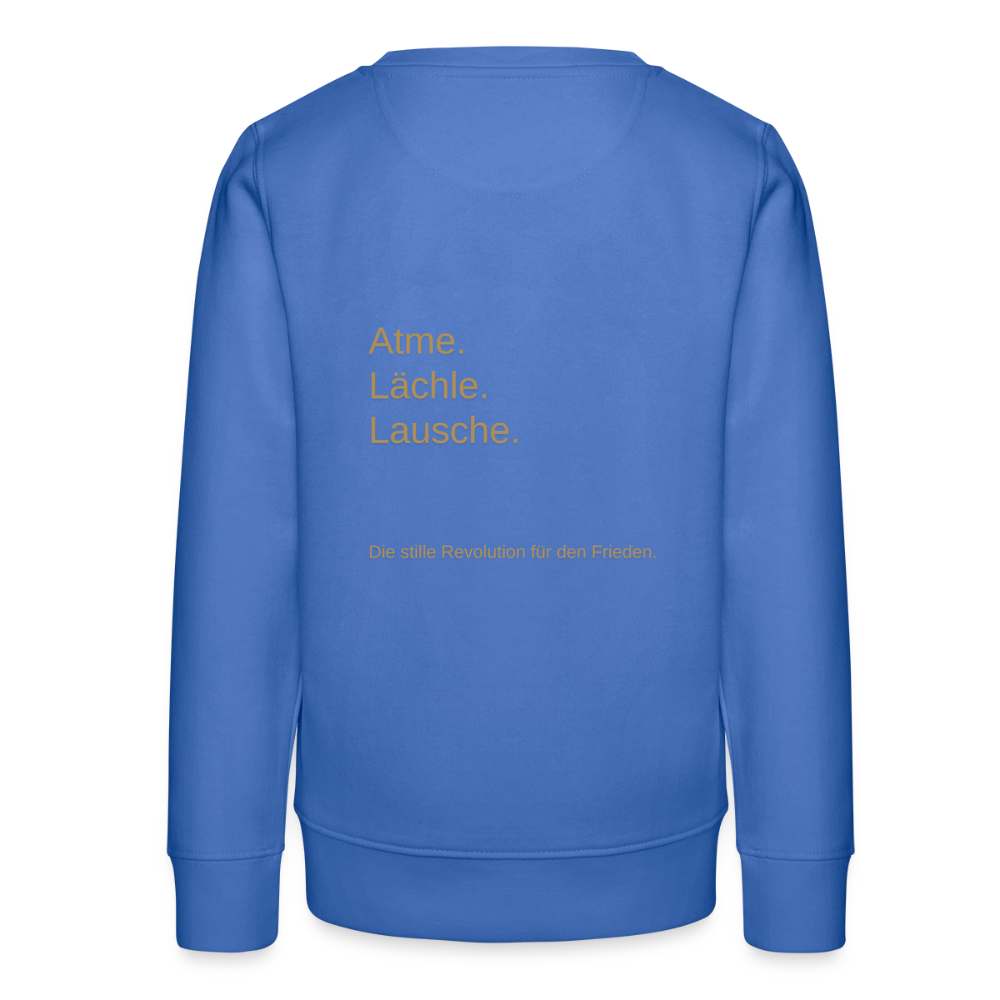 Teenager Organic Sweatshirt Mini Changer "Monade" - carolina Blue
