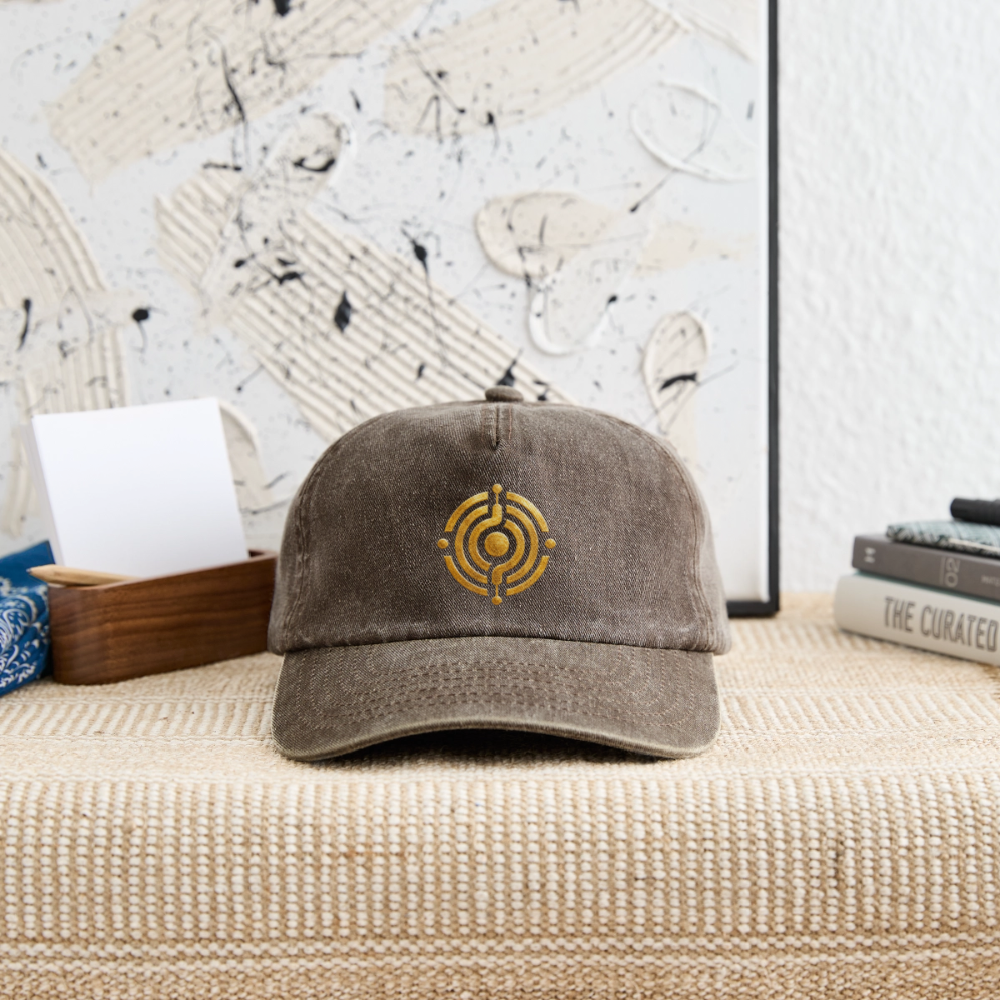 Relaxed Vintage Cap Symbol Effatá - Vintage Braun