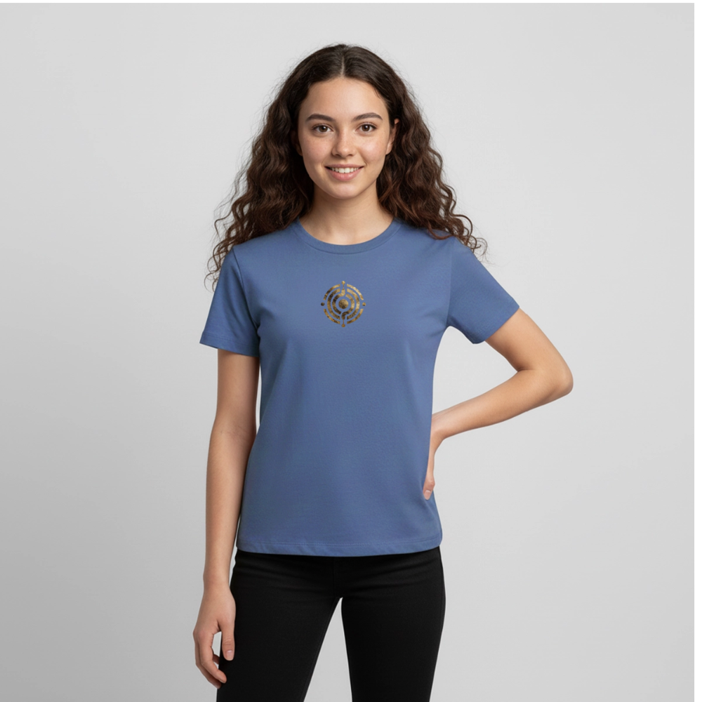Teenager Premium T-Shirt "Monade" - Taubenblau