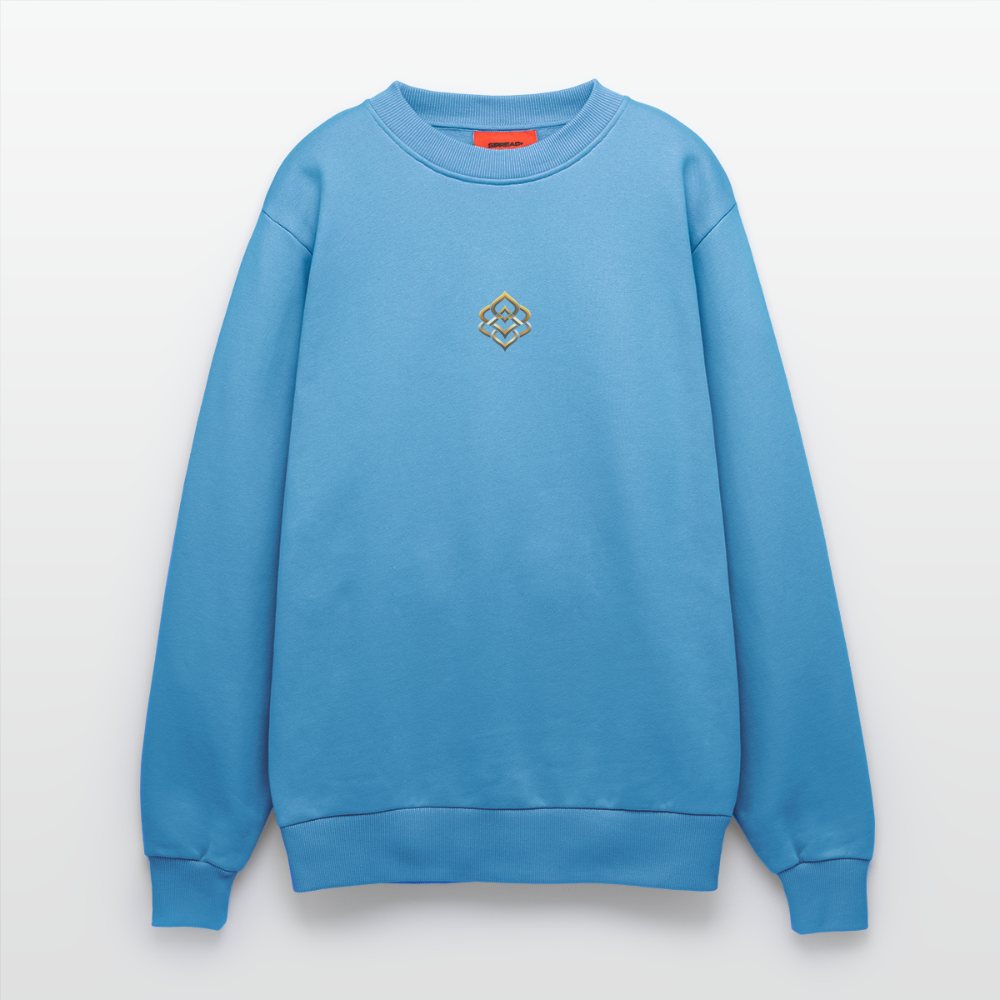 chiSign Organic Relaxed Crew Neck Made in EU -  Sol Blue