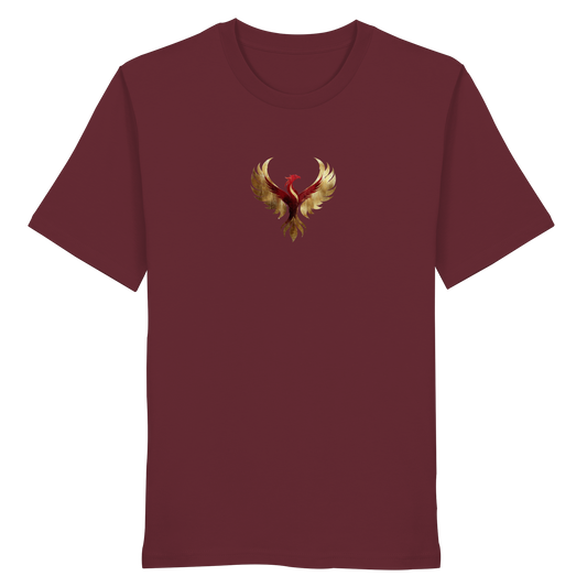 Bio  V Neck Herren ori a déa "Phoenix - Auferstehung" - Organic Shirt